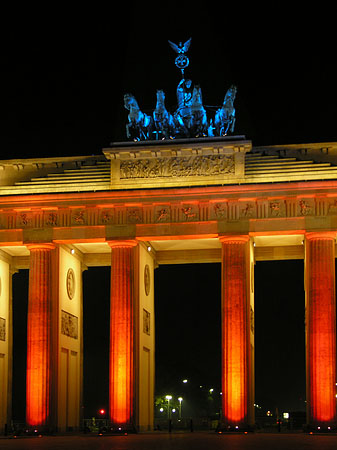 Foto Brandenburger Tor bei Nacht