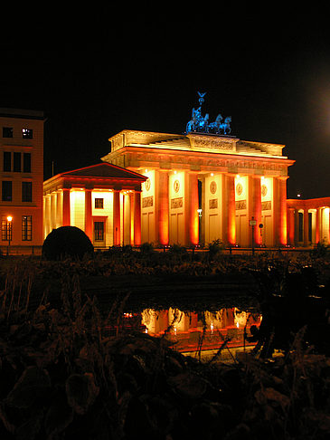 Foto Pariser Platz bei Nacht - Berlin