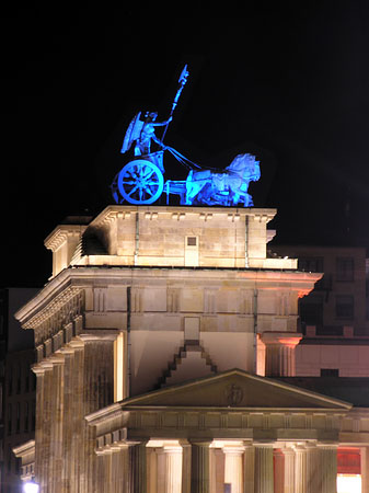 Quadriga bei Nacht Fotos