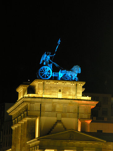 Fotos Quadriga bei Nacht