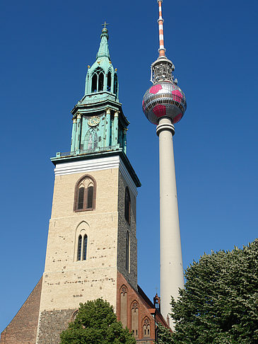 Fotos Fernsehturm und Marienkirche