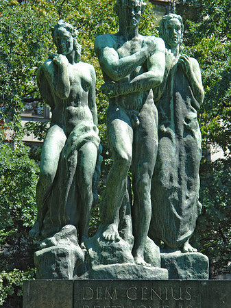 Foto Beethovendenkmal - Frankfurt am Main