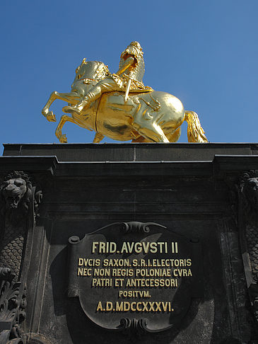 Foto Goldener Reiter - Dresden