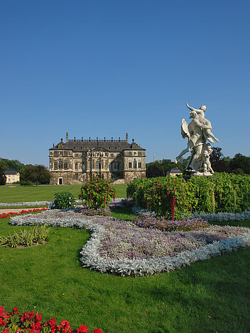 Foto Statue vor dem Palais - Dresden