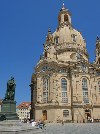 Fotos Lutherdenkmal vor der Frauenkirche