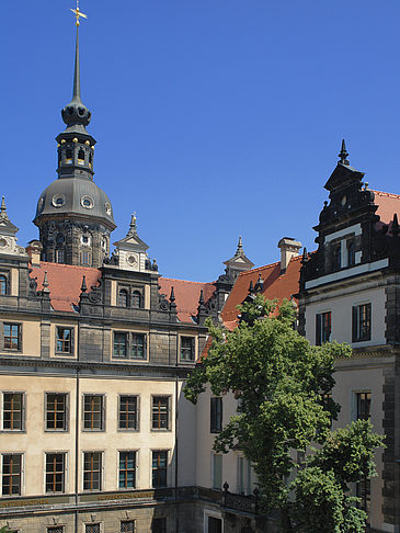 Schloss aus Taschenbergpalais Foto 