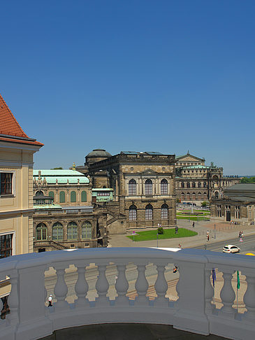 Blick vom Balkon Foto 