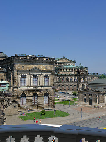 Blick vom Balkon Foto 