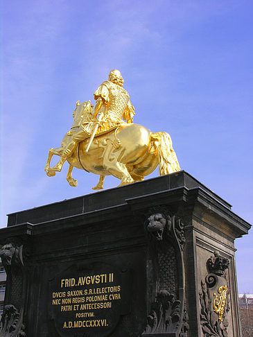 Foto Goldener Reiter