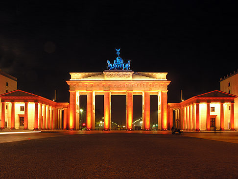 Foto Brandenburger Tor bei Nacht