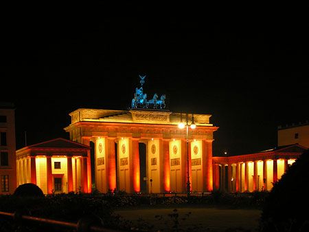 Foto Brandenburger Tor bei Nacht