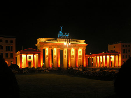 Foto Brandenburger Tor bei Nacht