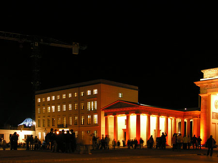 Foto Brandenburger Tor bei Nacht - Berlin