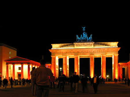 Brandenburger Tor bei Nacht