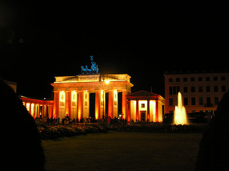 Fotos Brandenburger Tor bei Nacht | Berlin