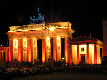Foto Brandenburger Tor bei Nacht