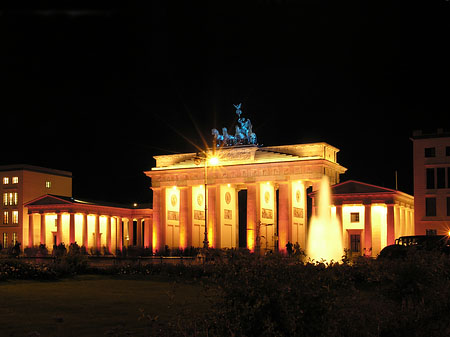 Fotos Brandenburger Tor bei Nacht | Berlin