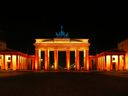 Brandenburger Tor bei Nacht