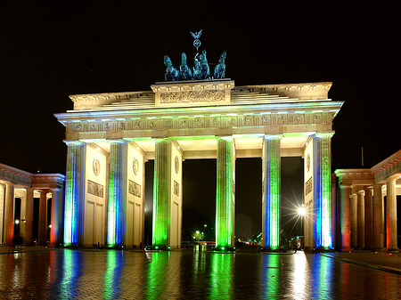 Brandenburger Tor bei Nacht