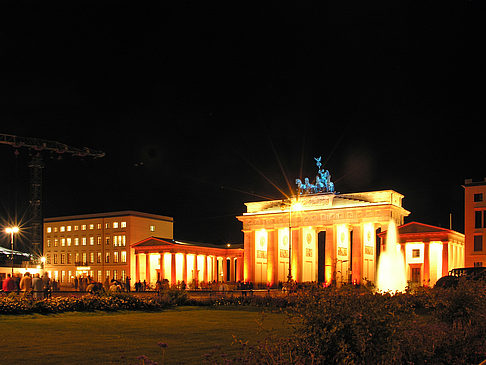 Fotos Pariser Platz bei Nacht | Berlin
