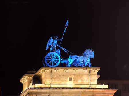 Foto Quadriga bei Nacht - Berlin