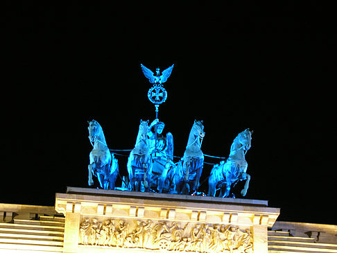 Foto Quadriga bei Nacht - Berlin