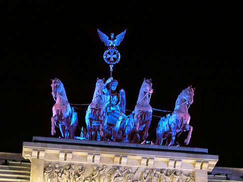 Foto Quadriga bei Nacht - Berlin