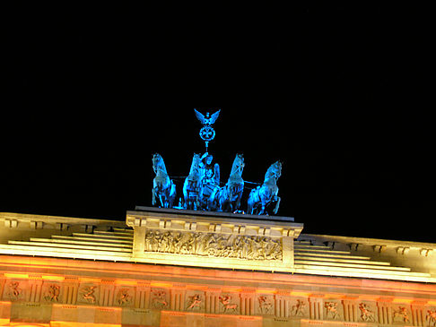 Fotos Quadriga bei Nacht | Berlin