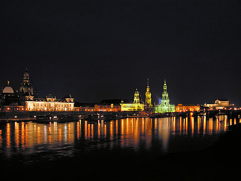 Fotos Brühlsche Terrasse bei Nacht | Dresden