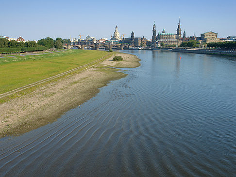Fotos Canalettoblick mit Wiese | Dresden