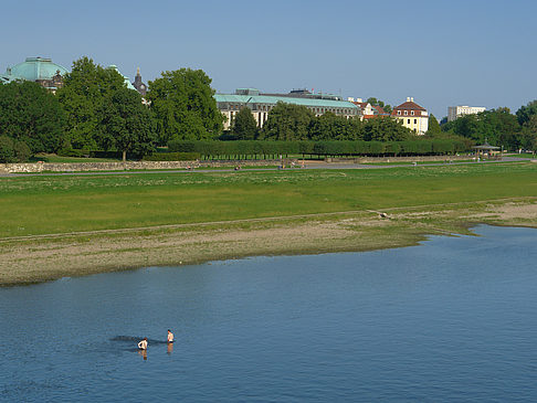 Boot auf der Elbe