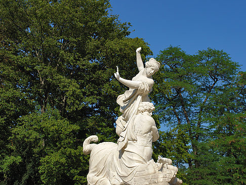 Statue im Großen Garten Foto 