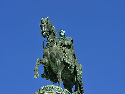 König-Johann-Statue Fotos