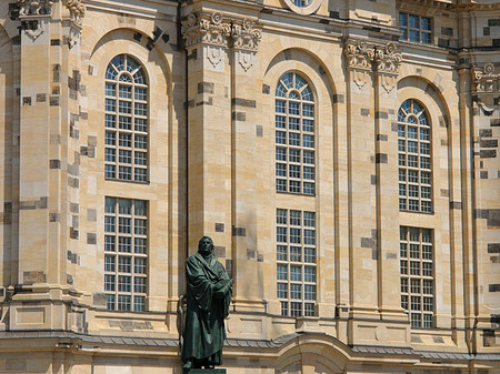 Lutherdenkmal vor der Frauenkirche