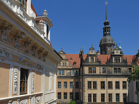 Foto Schloss aus Taschenbergpalais