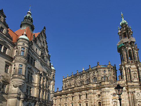 Foto Hofkirche und Georgentor - Dresden