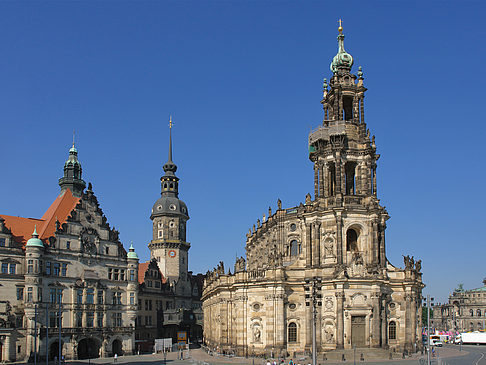 Hofkirche und Georgentor Foto 