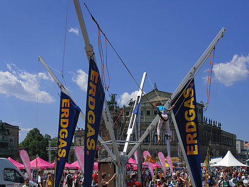 Fahrradfest auf dem Theaterplatz
