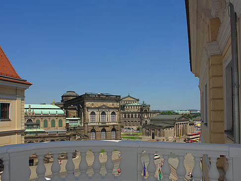 Blick vom Balkon Fotos