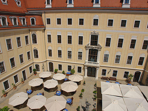 Foto Innenhof des Taschenbergpalais