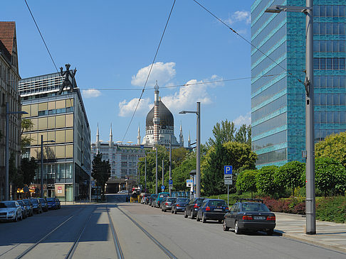 Yenidze mit Haus der Presse Fotos
